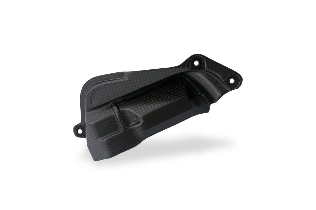 CNC Racing Carbon Fiber Right Hand Vertical Heat Shield for the Ducati Panigale / Streetfighter V4 / S / R / Speciale