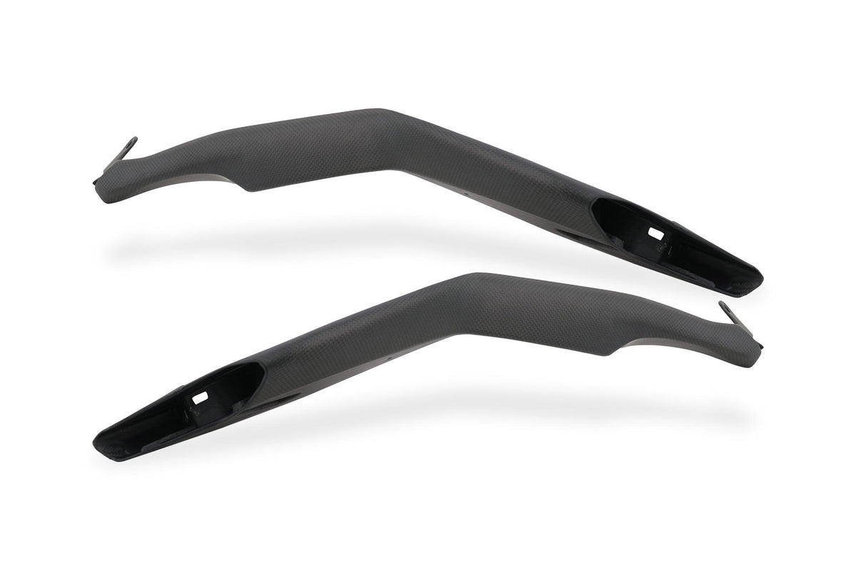 CNC Racing Carbon Fiber Fuel Tank Lower Covers for Ducati Monster 937 / 937+