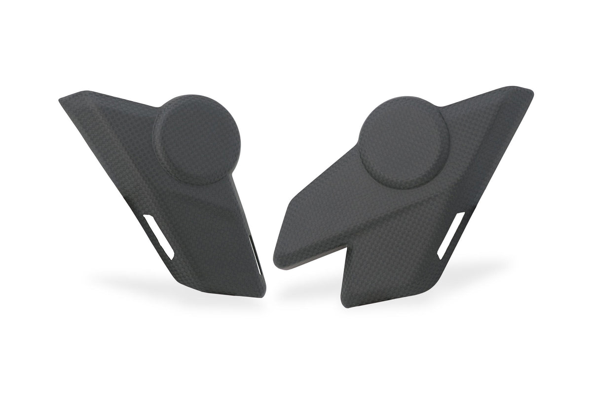 CNC Racing Carbon Fiber Lower Frame Plate Covers (pair) for Ducati Multistrada V4