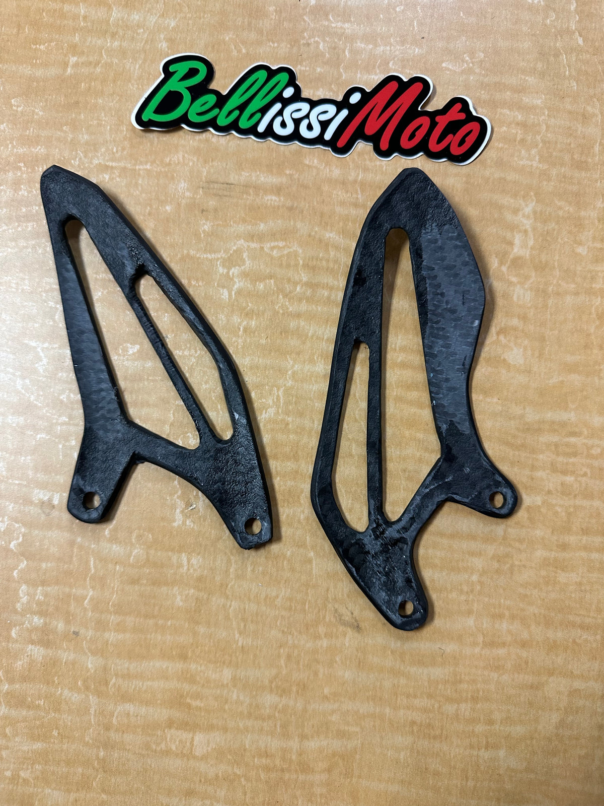 CNC Racing Carbon Fiber Heel Guards For Yamaha YZF-R7