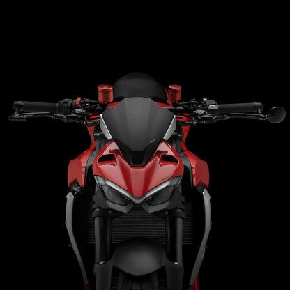 Rizoma Carbon Fiber and Billet Windscreen Kit For The Ducati Streetfighter V4 (20-24)