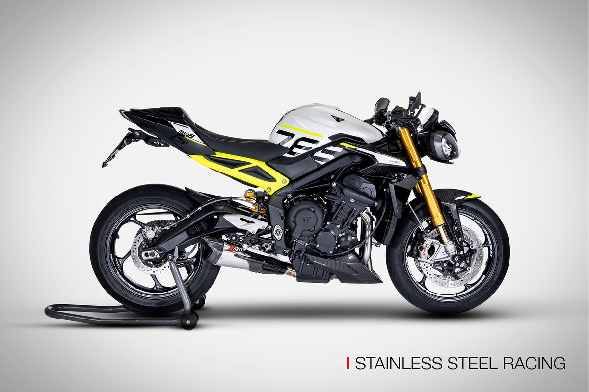 ZARD Full Exhaust system for Triumph Street Triple 765 R / RS / Moto2 (2023+)