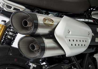 ZARD Dual Slip-on Exhaust for the Triumph Scrambler 1200 (2021+)