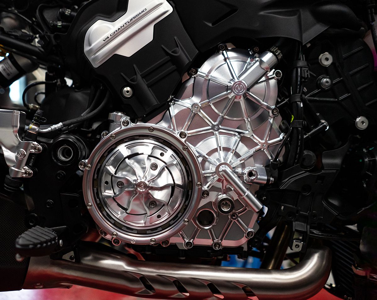 Motocorse Billet Aluminum Clutch Crankcase Cover for the Ducati Diavel V4