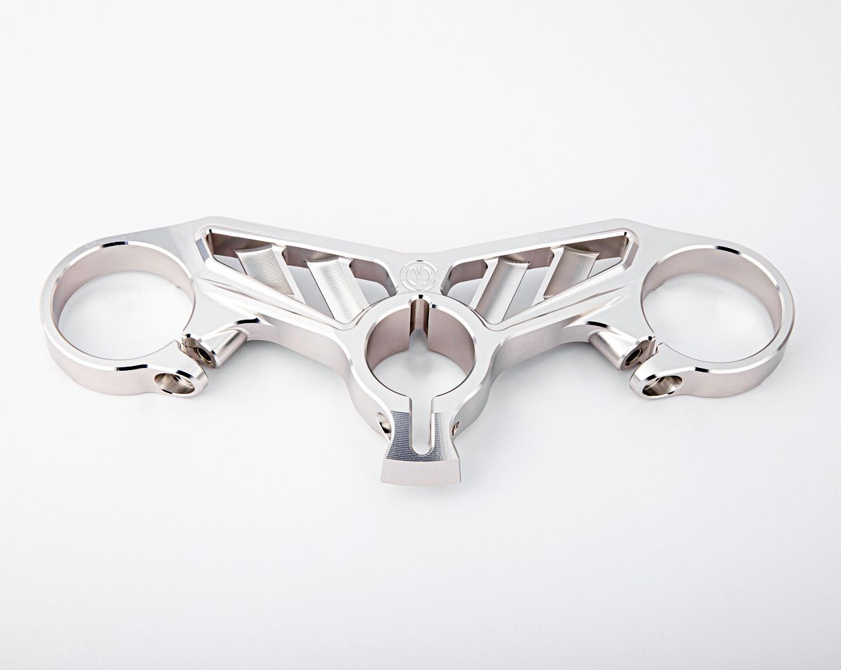 Motocorse Billet Aluminum Upper Triple Clamp (Yoke) for Ducati Panigale V2 / 1299 / 1199 / 959 / 899 - OEM Forks 53mm