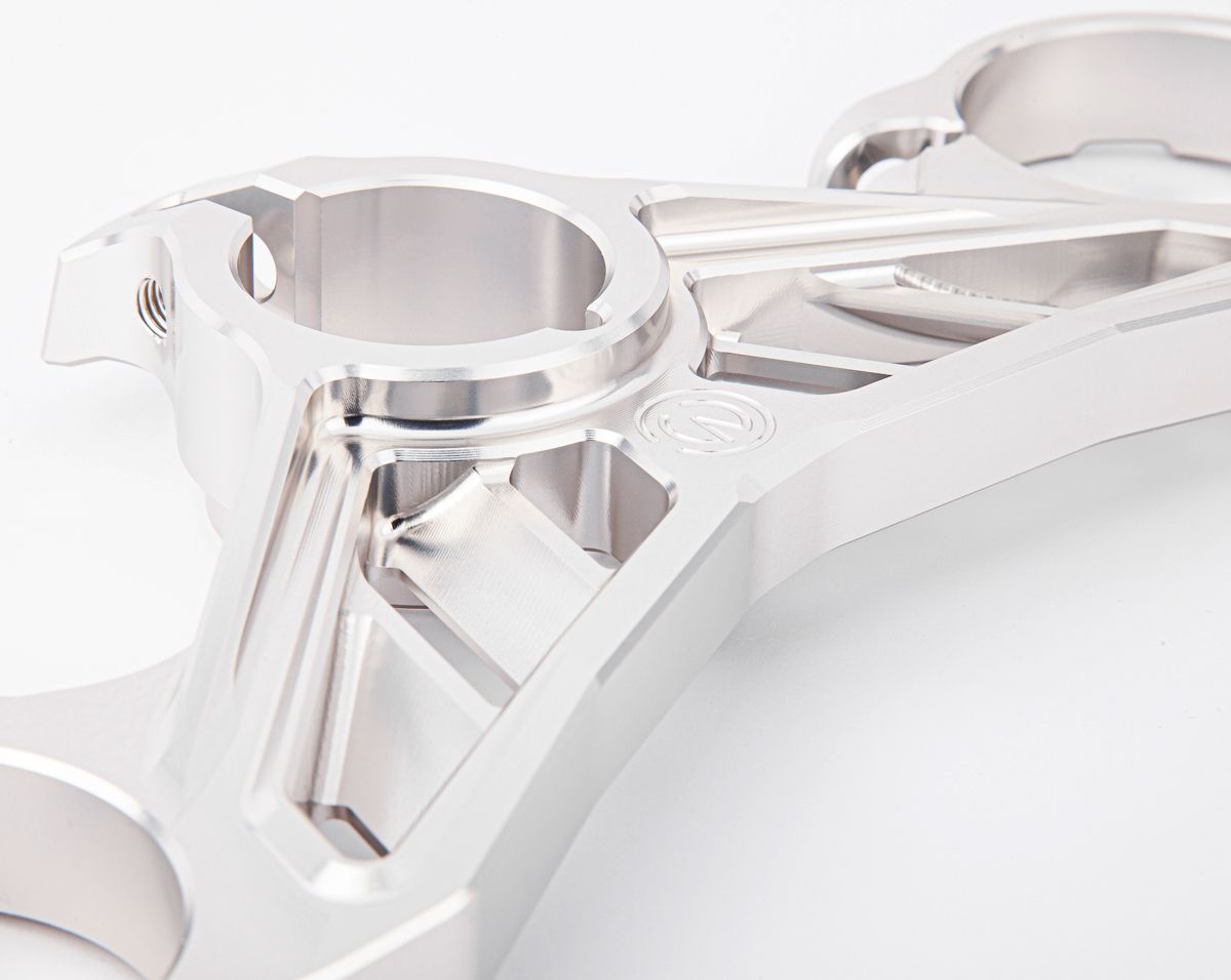 Motocorse Billet Aluminum Upper Triple Clamp (Yoke) for Ducati Panigale V2 / 1299 / 1199 / 959 / 899 - 52mm Ohlins SBK Forks