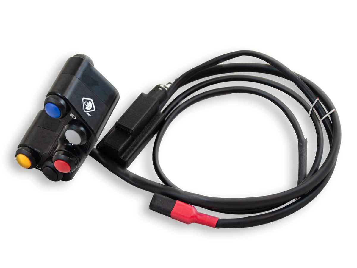 DBK Special Parts (Ducabike) Billet 7 Button Street LH Switch for BMW S1000RR (2020+)