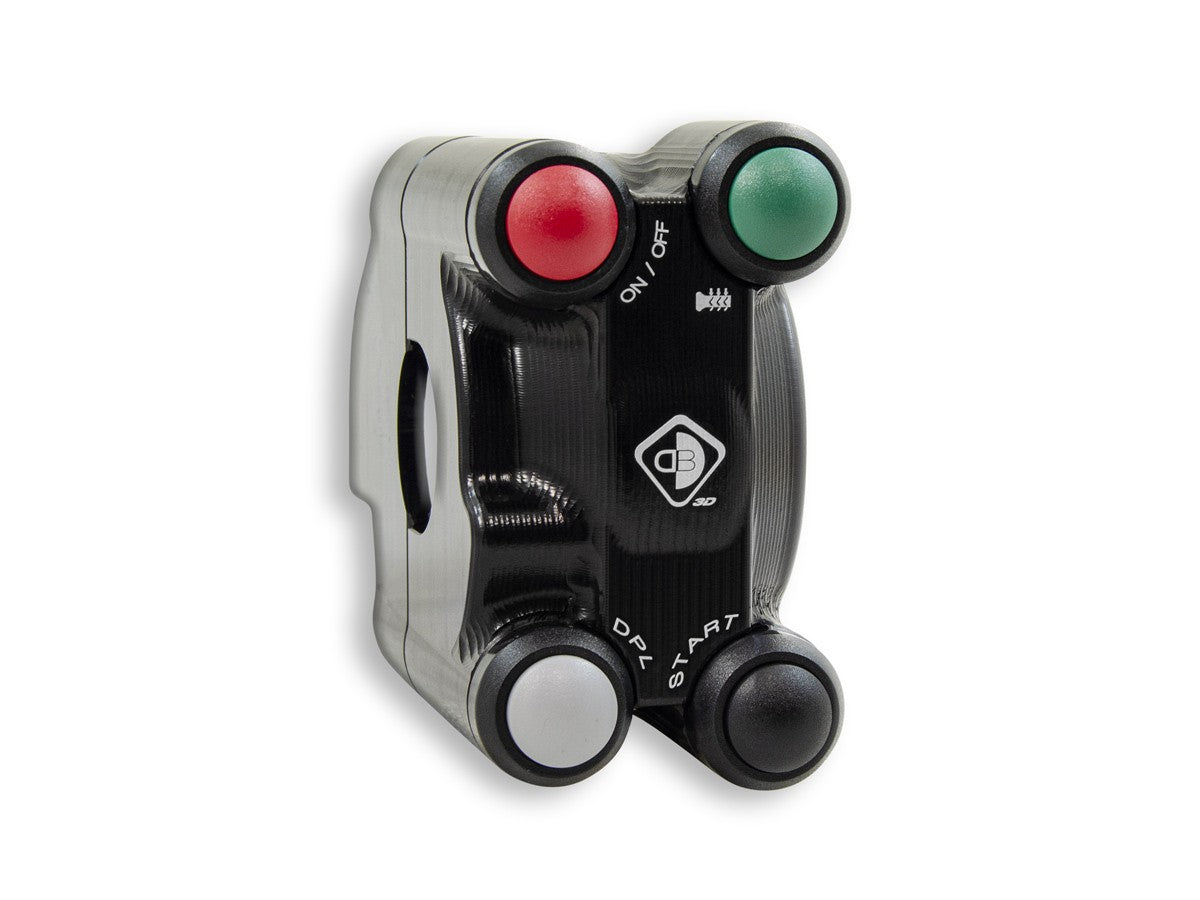 DBK Special Parts (Ducabike) Billet Throttle Housing & Run / Stop / Start Switches for Panigale V4 (2022+) / Strteetfighter V4 (2020+)