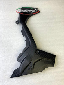 Carbonvani Carbon Fiber Front Sprocket Cover for the Ducati Diavel V4