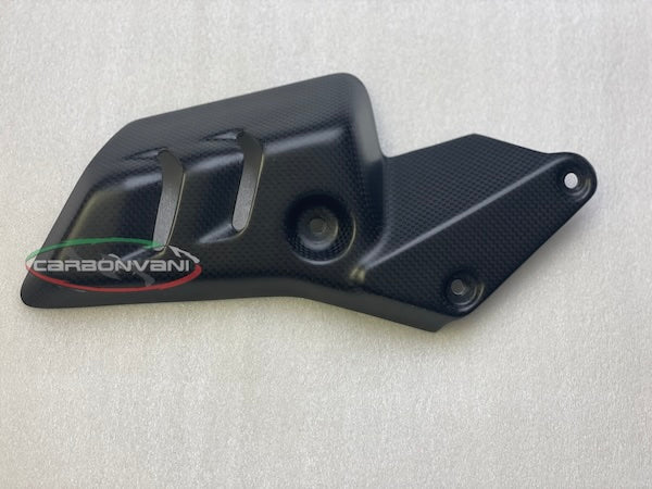 Carbonvani Carbon Fiber Left Hand Exhaust Guard for the Ducati Diavel V4