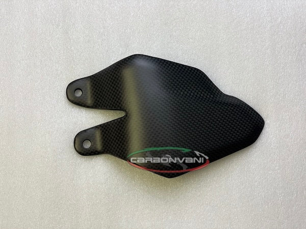 Carbonvani Carbon Fiber Right Hand Heel Guard for the Ducati Diavel V4