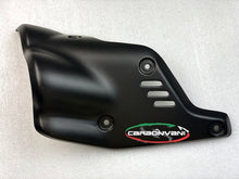 Carbonvani Carbon Fiber Right Hand Exhaust Guard for the Ducati Diavel V4
