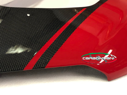 Carbonvani - Ducati Panigale V2 Carbon Fiber Headlight Fairing - RED