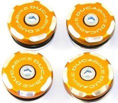 DBK Special Parts (Ducabike) Contrast Cut Frame Plug Kit for the Ducati DesertX