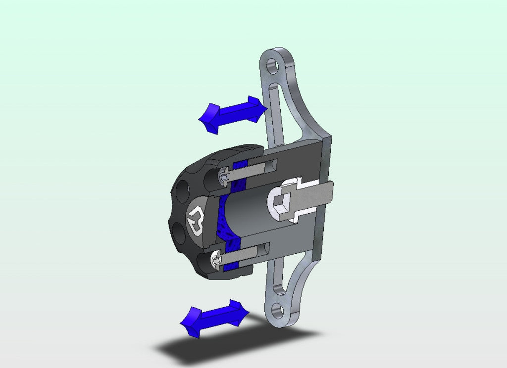 Gilles IP.GT Frame Sliders for the BMW M1000RR (2023+)
