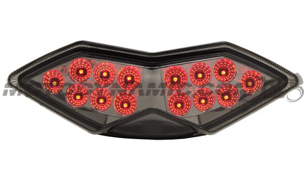 Motodynamic Sequential Integrated Taillight for Kawasaki Z1000 (10-13), Ninja 1000/Z1000SX (2011+), and Versys 650 (10-21)