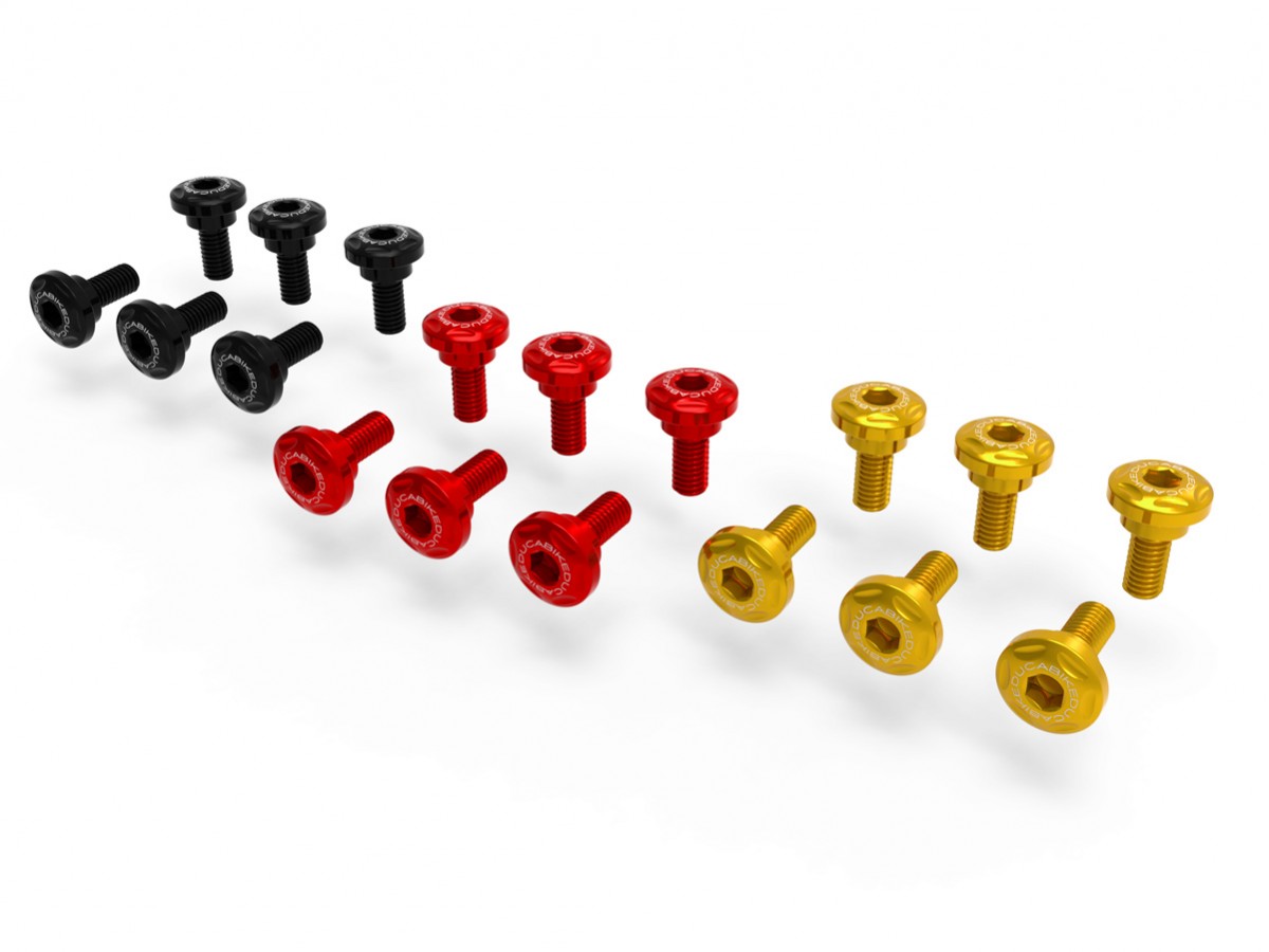 DBK Special Parts (Ducabike) Front Fender (Mudguard) Bolt Kit for the Ducati DesertX