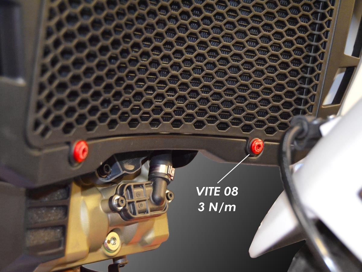 DBK Special Parts (Ducabike) Radiator Cover Screw Kit for the Ducati DesertX