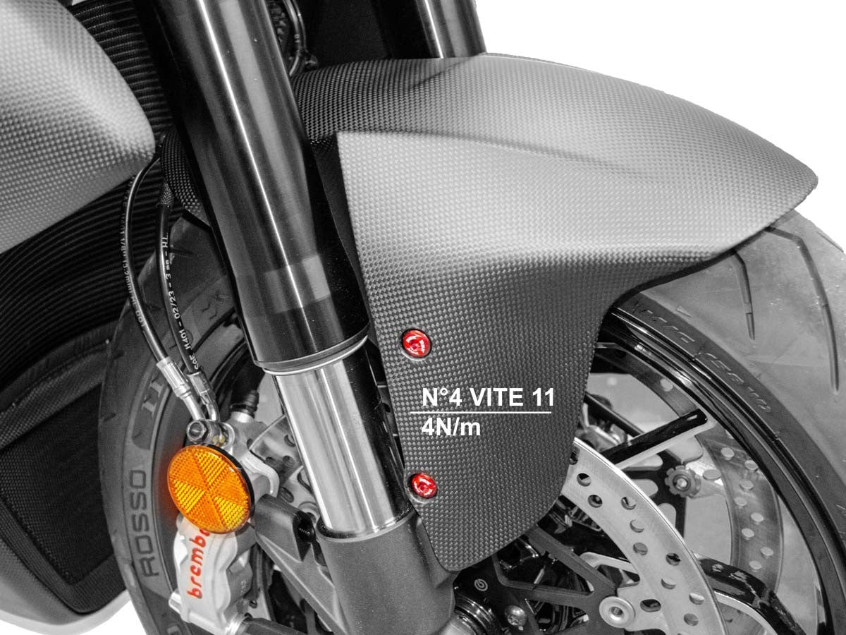 DBK Special Parts (Ducabike) Front Fender Screw Kit for the Ducati Diavel V4