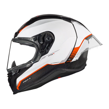NEXX X.R3R Carbon (White/Red) Helmet - closeout