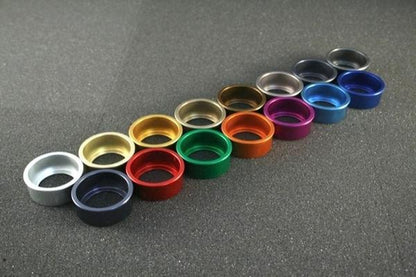 AEM FACTORY - 'DRILL' ALUMINUM STEERING HEAD NUT FOR DUCATI Hypermotard 1100, Diavel, and XDiavel